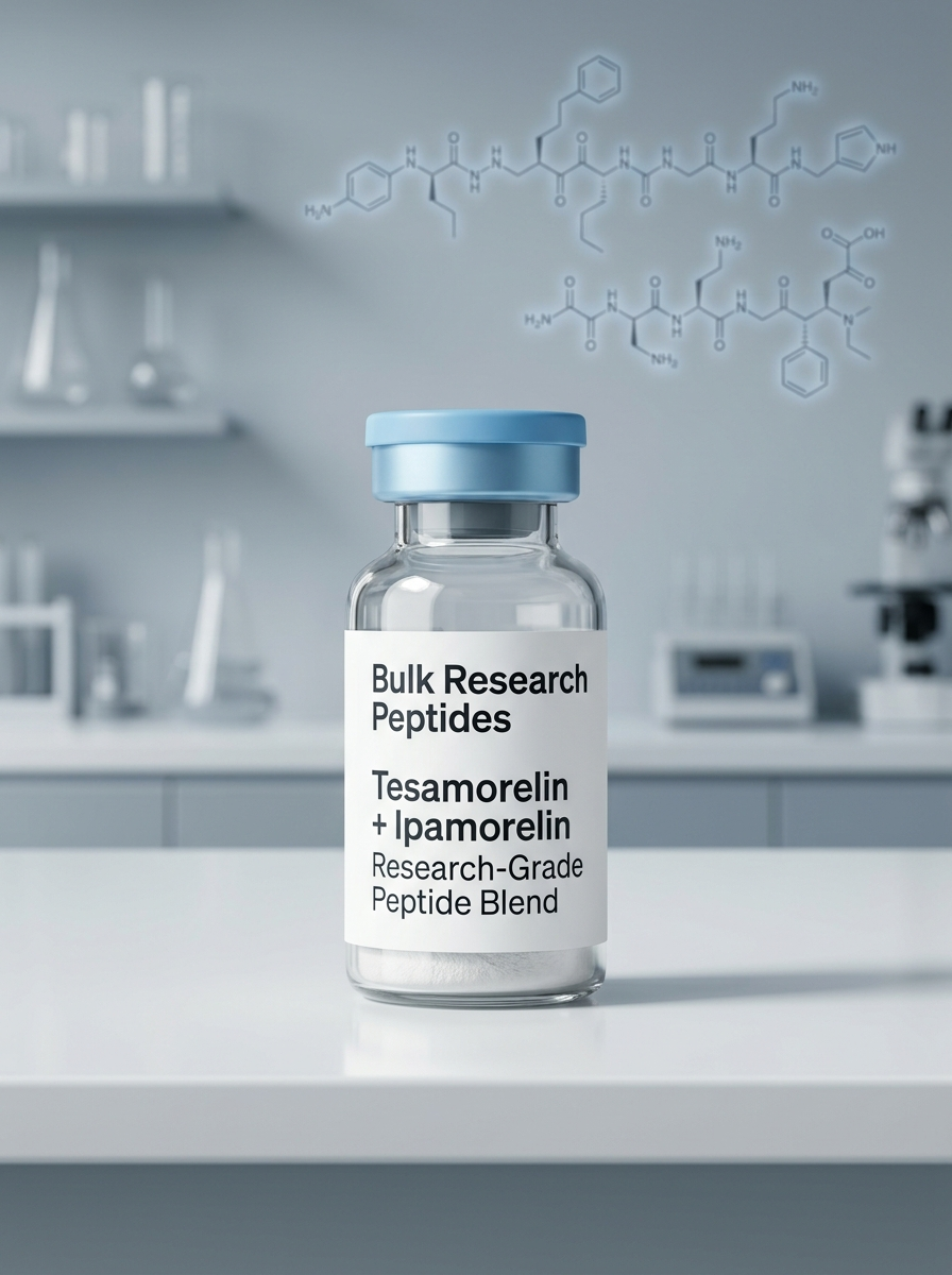 Tesamorelin + Ipamorelin Research-Grade Peptide Blend